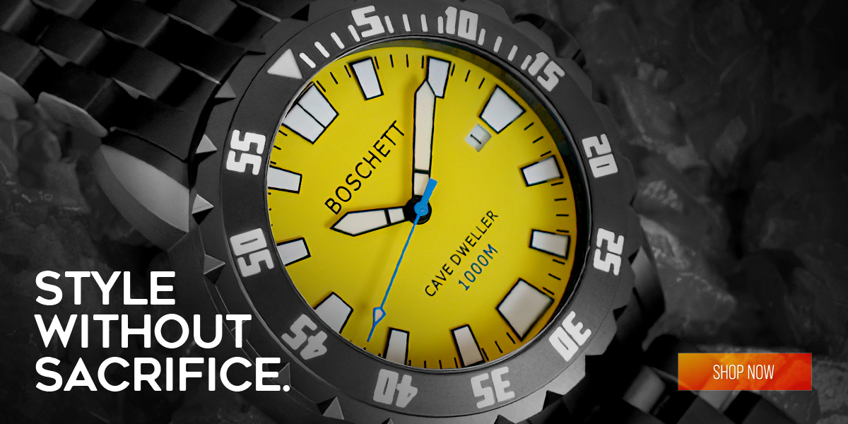 Review: Boschett Cave Dweller. 1000m OG Microbrand Diver